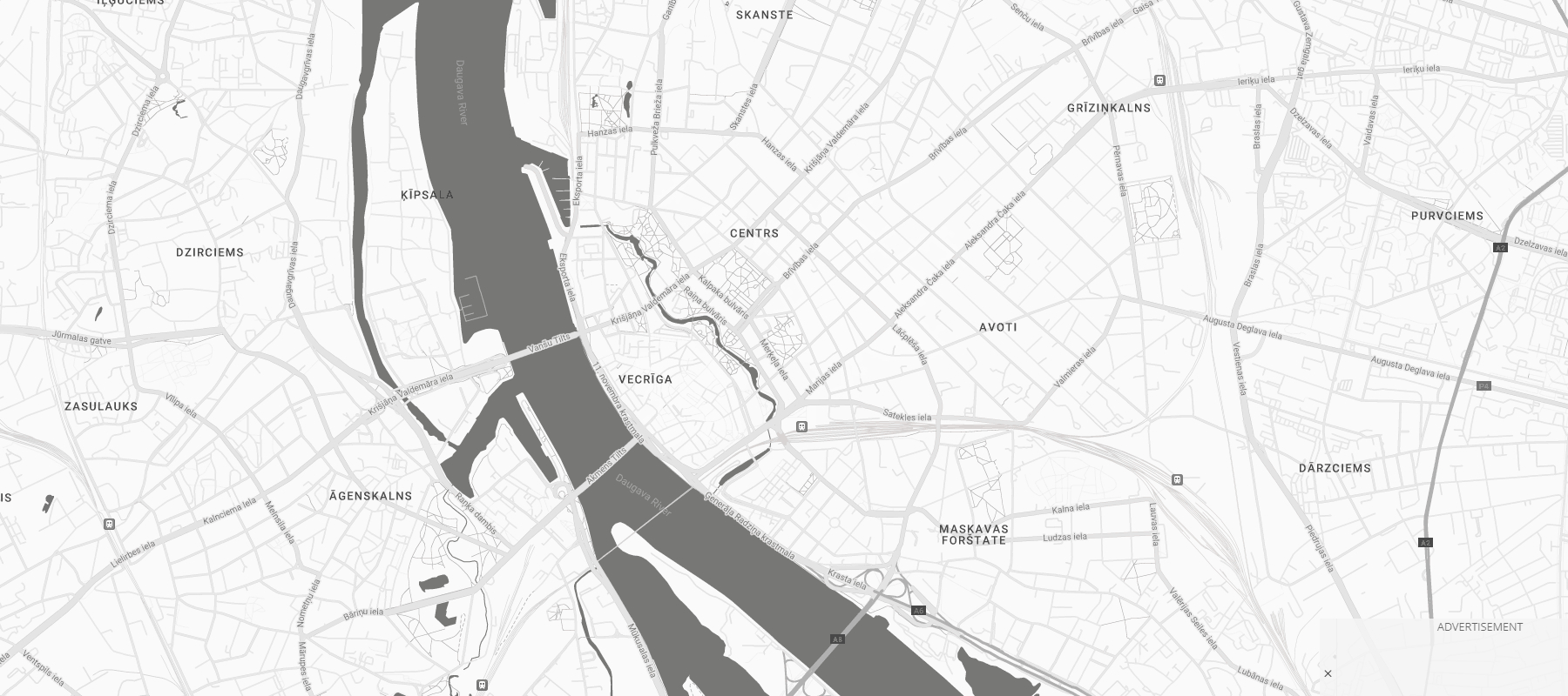 Park Expert atrašanās vieta kartē